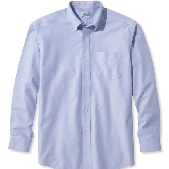 L.L. BEAN WRINKLE RESISTANT DRESS SHIRT - Picture 7 of 7